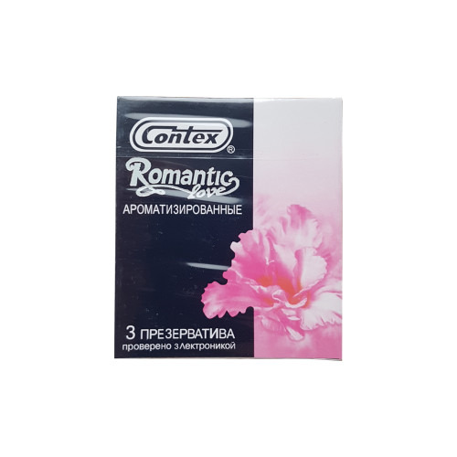 Презервативы Contex Romantic Love, 3 шт