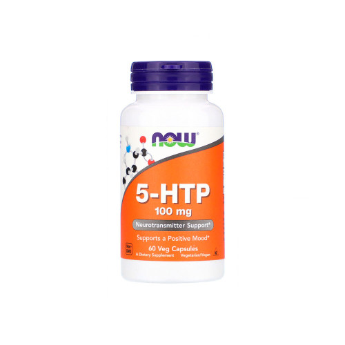 Now Foods 5-HTP 100 мг, 60 капсул