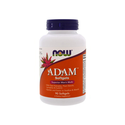 Now Foods ADAM, превосходные мультивитамины для мужчин, 90 капсул