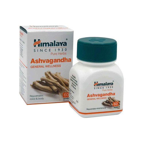 Ashvagandha Himalaya, Ашвагандха тонизирующее и седативное средство, 60 таб