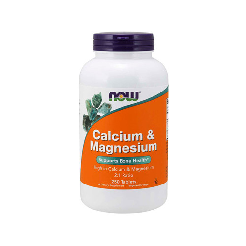 Now Foods Calcium & Magnesium, 250 таб