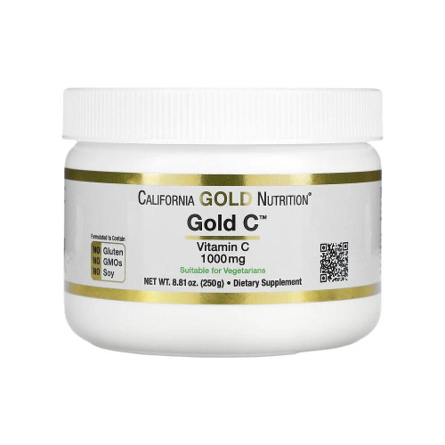 California Gold Nutrition Gold C Powder витамин C 1000 мг, 250 г