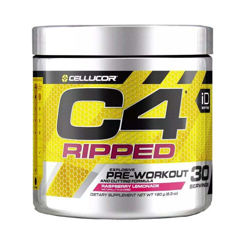Предтренировочный комплекс Cellucor C4 Ripped, raspberry lemonade, 30 порций