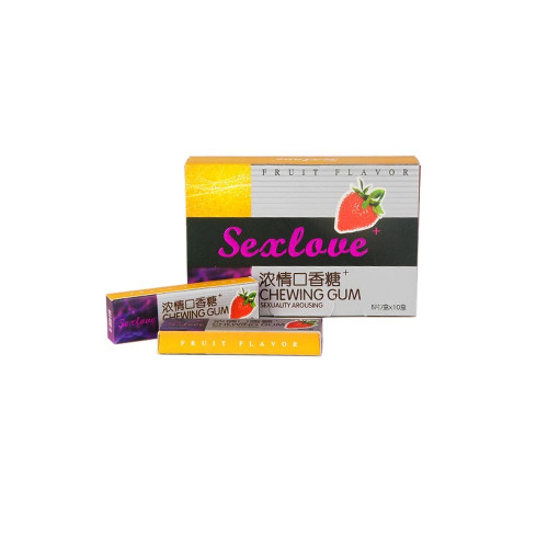 SexLove Chewing Gum Возбуждающая жевательная резинка для женщин