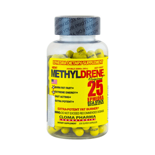 Жиросжигатель Cloma Pharma Methyldrene 25, 100 капсул