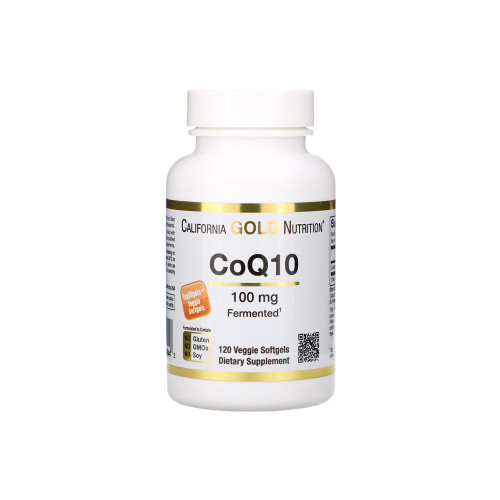 California Gold Nutrition CoQ10 100 мг, 120 капсул