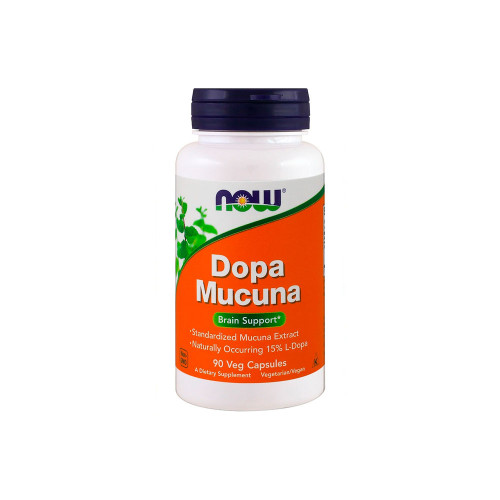 Now Foods Dopa Mucuna, 90 капсул