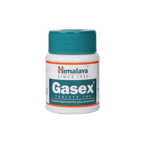 Gasex Himalaya, нормализует пищеварение и улучшает работу пищеварительной системы, 100 таб