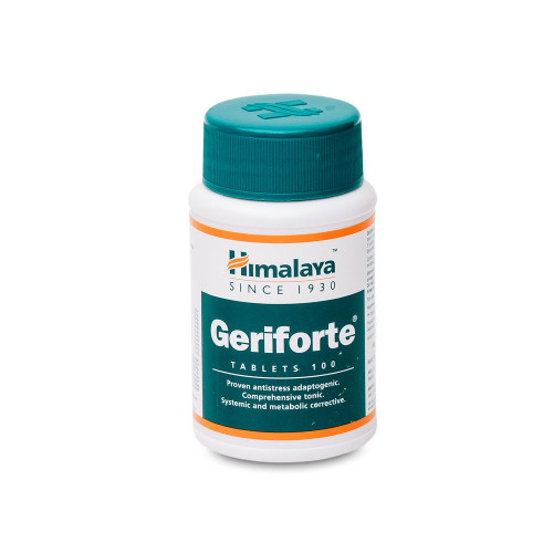 Geriforte Himalaya, для омоложения и восстановления организма, 100 таб