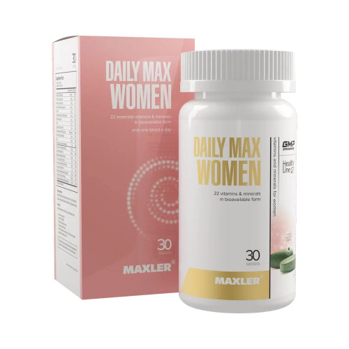 Витамины для женщин Maxler Daily Max Women, 30 таб