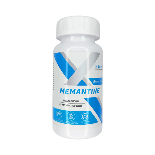 X-Brand Memantine, Мемантин 10 мг, 60 капсул