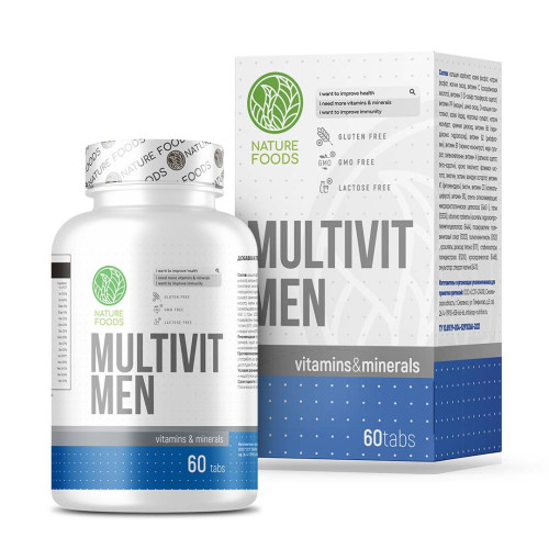 Nature Foods Multi Men, 60 таб