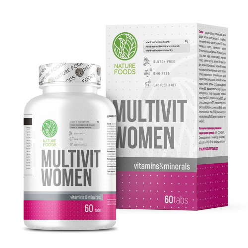 Nature Foods Multi WoMen, 60 таб