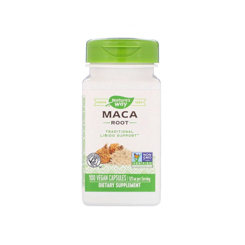 Nature's Way Maca, Корень маки 525 мг, 100 капс