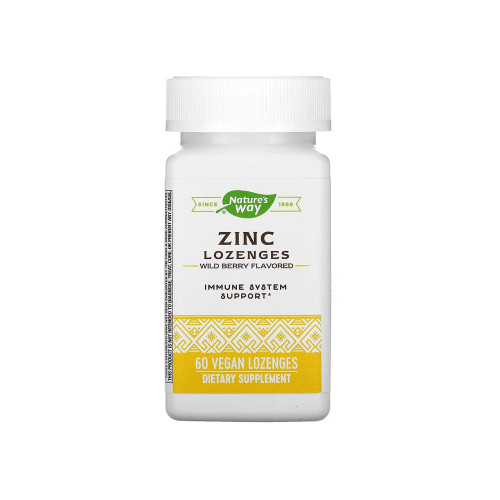 Nature's Way Zinc Lozenges, 60 капсул