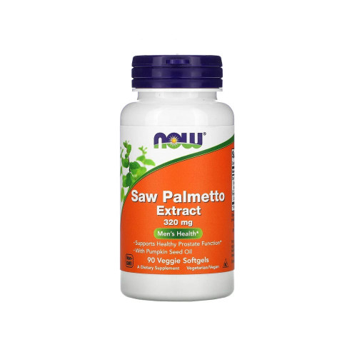 Now Foods Saw Palmetto Extract экстракт серенои, мужское здоровье 320 мг, 90 капсул