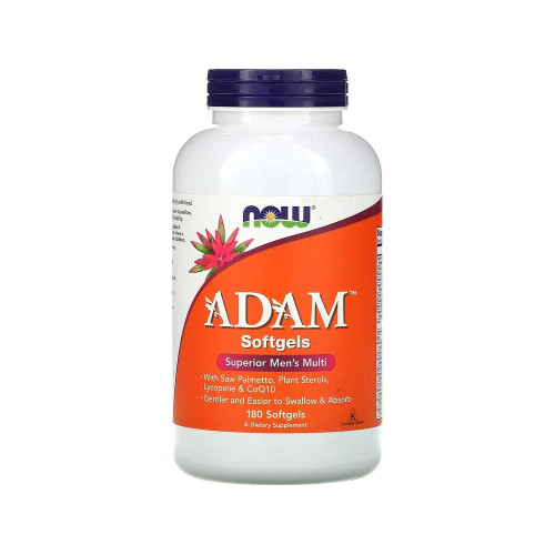 Now Foods ADAM, превосходные мультивитамины для мужчин, 180 таб