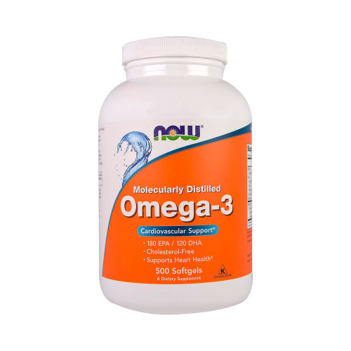 Now Foods Omega-3 1000 мг, 500 капсул