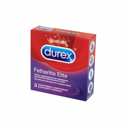 Презервативы Durex Elite, 3 шт