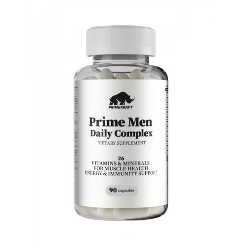 Мультивитаминный комплекс для мужчин, Prime Men Daily Complex, Prime Kraft, 90 капсул