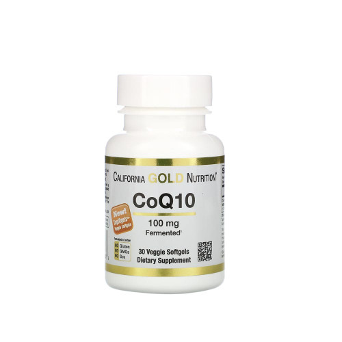 California Gold Nutrition CoQ10 100 мг, 30 капс