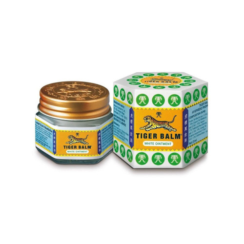 Тигровый белый бальзам Tiger Balm, 10 гр