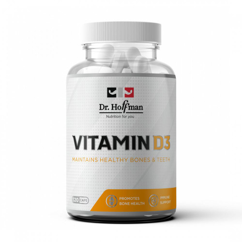 Витамин Д3, Vitamin D3 Dr.Hoffman, 120 капсул