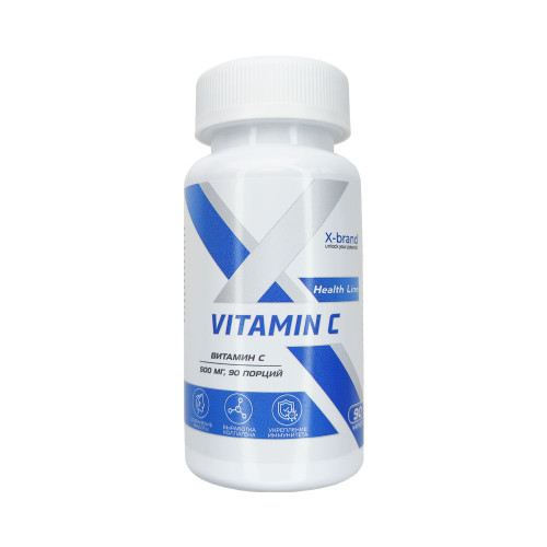 X-Brand Vitamin C, Витамин С 500 мг, 90 капсул