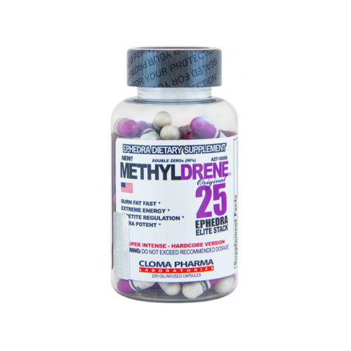 Жиросжигатель Cloma Pharma Methyldrene Elite 25, 100 капсул