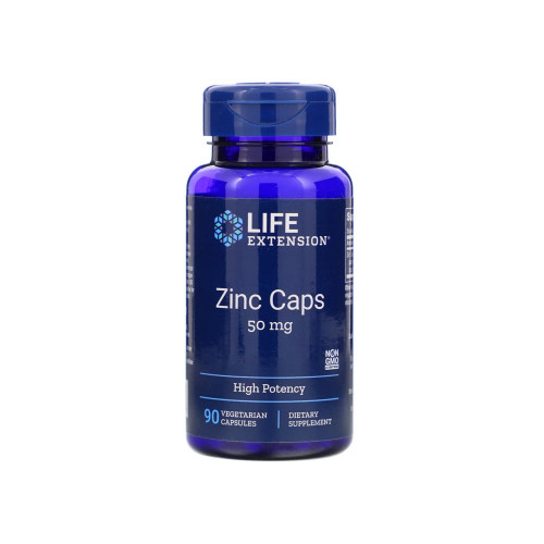 Life Extension Zinc (Цинк) 50 мг, 90 капсул