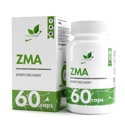 ZMA NaturalSupp, ЗМА, 60 капс