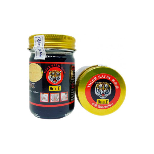 Чёрный тайский тигровый бальзам Tiger Balm Black Beelle, 50 мг